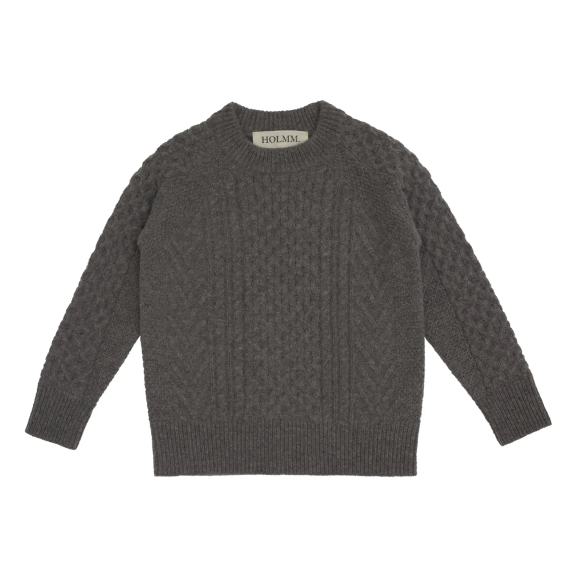 Holmm - Elsem Merino Kaşmir Kazak | Kömür grisi