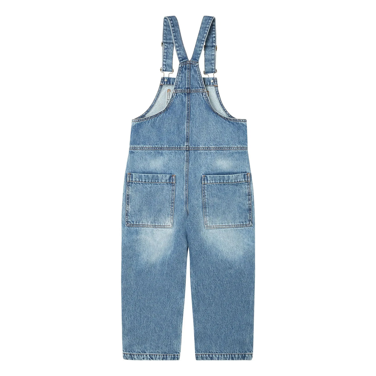 Main Story - Düz Kesim Salopet | Açık Denim
