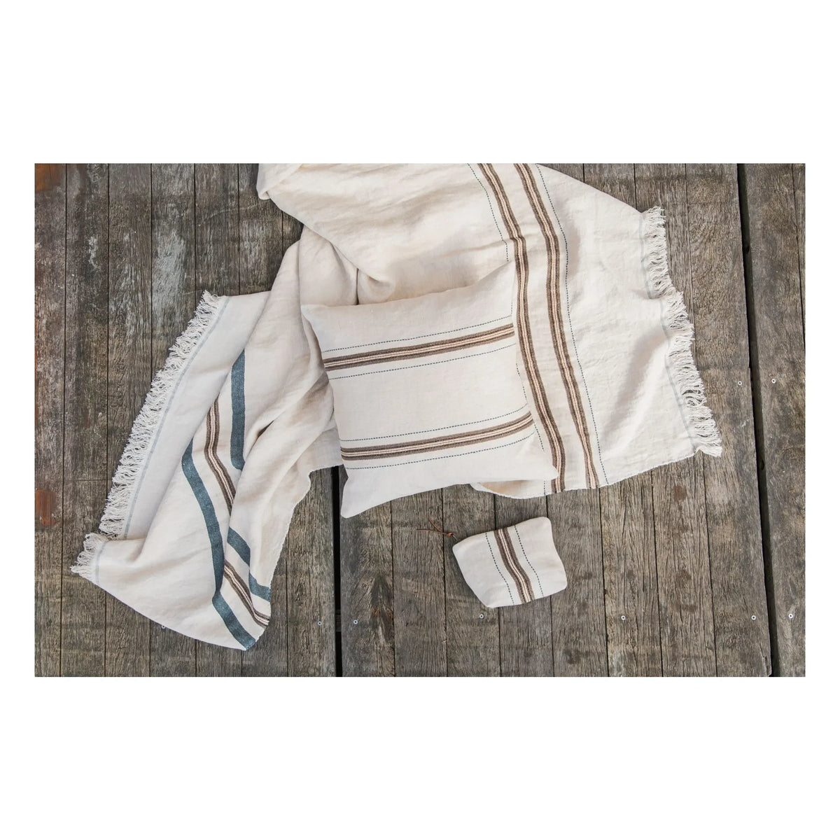 Libeco - Belgium Tinos towel pillowcase | Ecru
