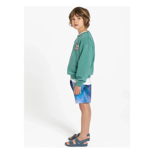 Hundred Pieces - Ryde Wheelers Sweatshirt aus Bio-Baumwolle | Smaragdgrün