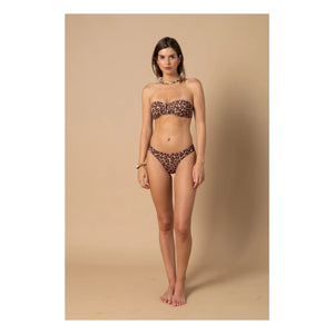 Alma Deia - Lena Low-Cut Swimsuit Brief | Beige