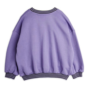 Mini Rodini - Organik pamuklu futbol sweatshirt | Mor