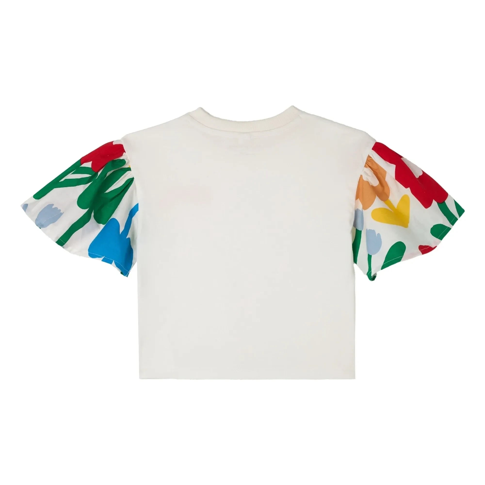 Stella McCartney Kids - Stella Fleuri Tişört | Ivory