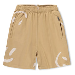Molo - Amil Smiles Organic Cotton Shorts | Beige