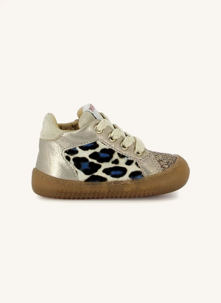 Pom d'Api - Yaka Star Glitter Sneakers | Champagne