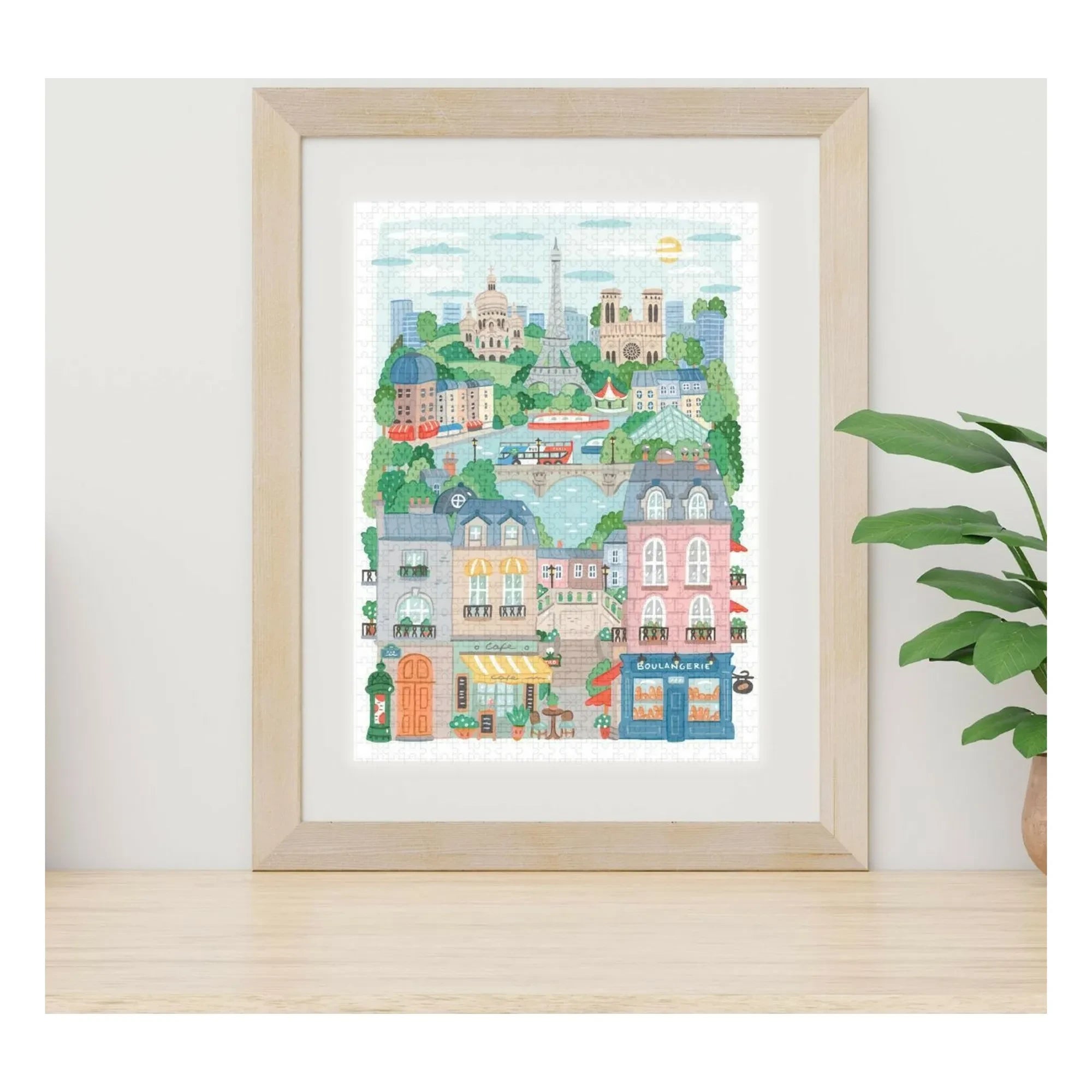 La Petite Épicerie - Puzzle Paris by Hoglet & co - 1000 Parça