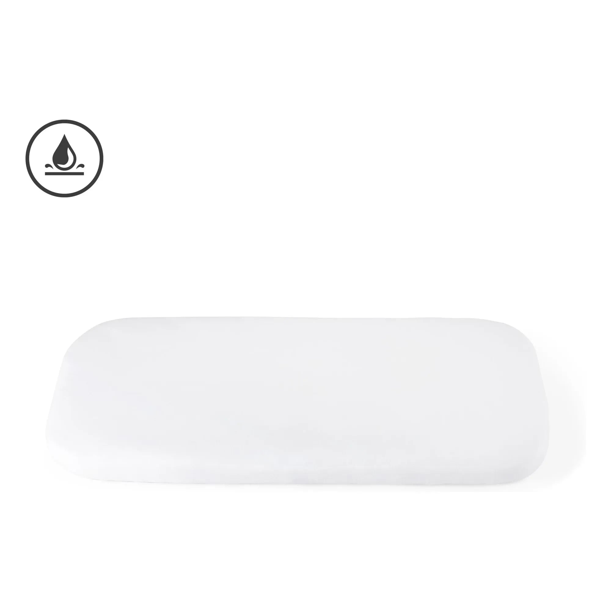 Sebra - Mattress Protector for Crib | White