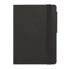 Legami - Lined Notebook with Monochrome Soft Cover - Black Suit - My Notebook