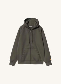 Carhartt WIP - Felpa con zip Chase | Grigio scuro
