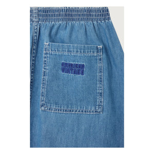 American Vintage - Izeway Falda de algodón | Azul