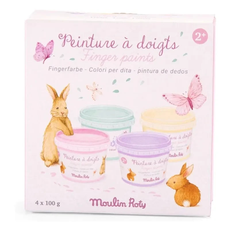 Moulin Roty - Pastell-Fingerfarben Les Rosalies
