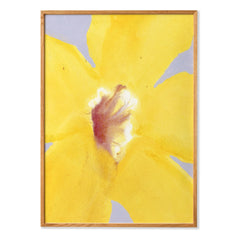 Paper Collective - In Full Bloom 01 poster, Liat Greenberg | Sarı