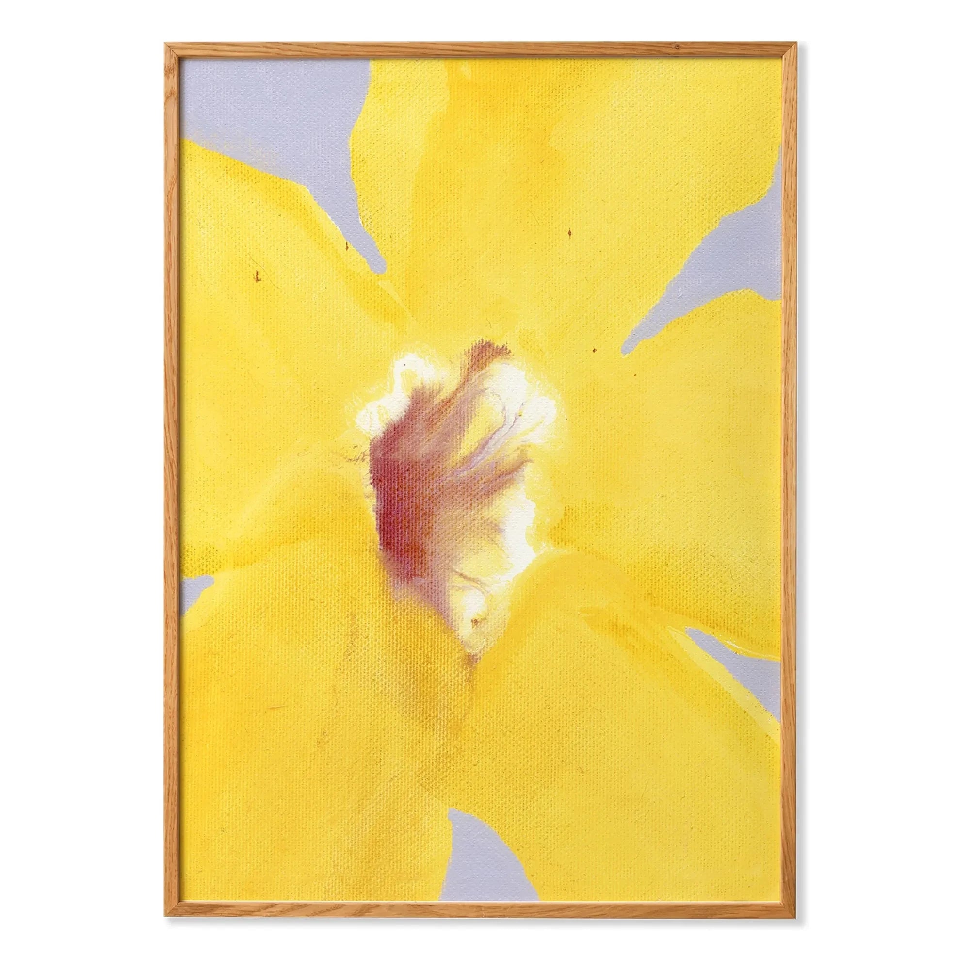 Paper Collective - In Full Bloom 01 poster, Liat Greenberg | Sarı