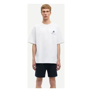 Samsoe Samsoe - Camiseta de algodón Sacohen | Blanco