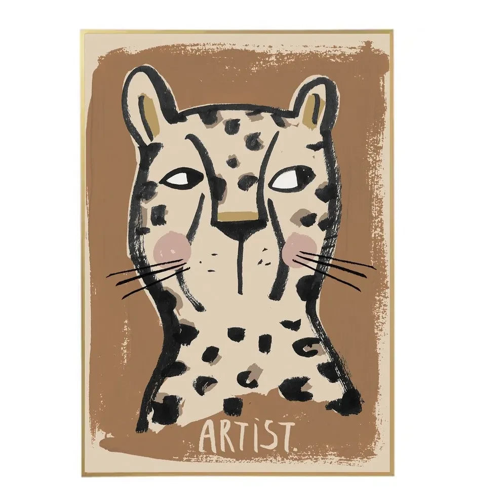Studio Loco - Büyük Leopar Posteri