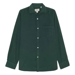 Hartford - Camisa de terciopelo Paul Pat | Verde cromo