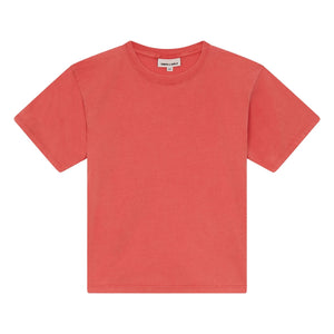 Smallable Kid - Nils Organik pamuklu Tişört | Koyu kırmızı