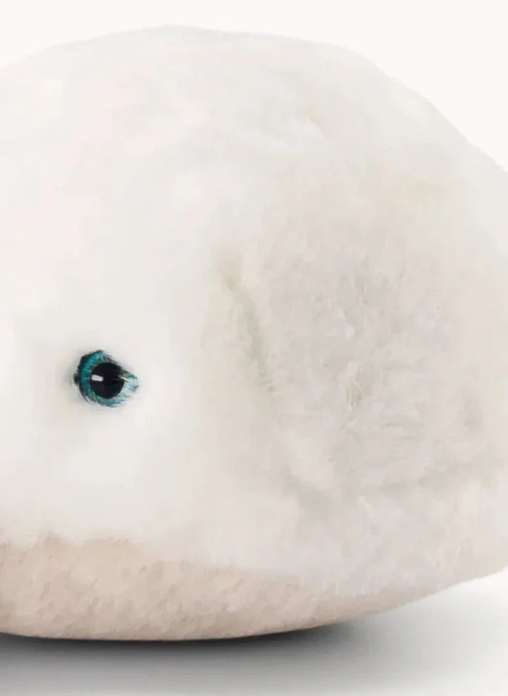 La Pelucherie - Romy Balina Peluş Oyuncak, 35 cm | Beyaz
