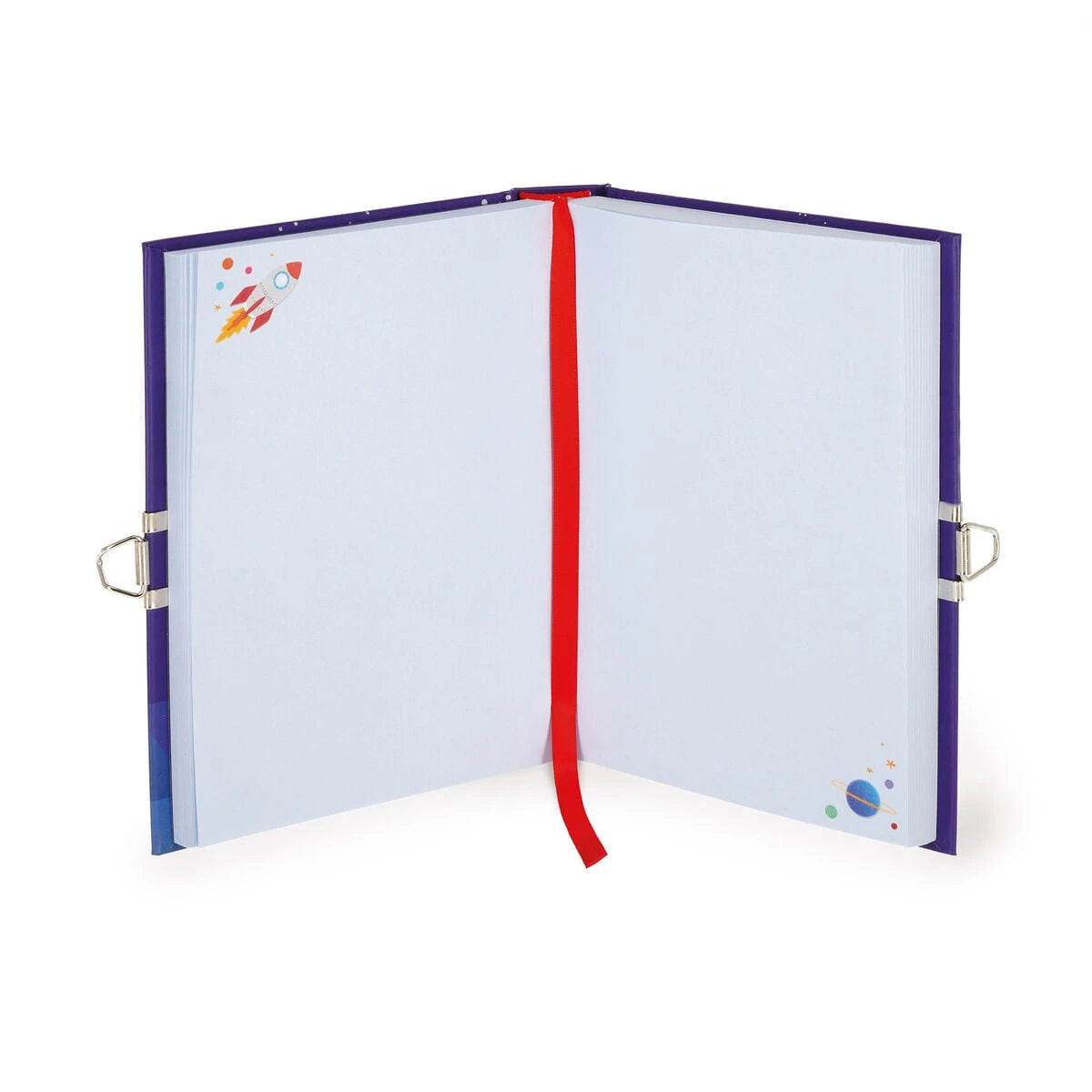 Legami - Secret Diario con Padlock y Funda Rígida Ilustrada - Espacio - My Secret Diario