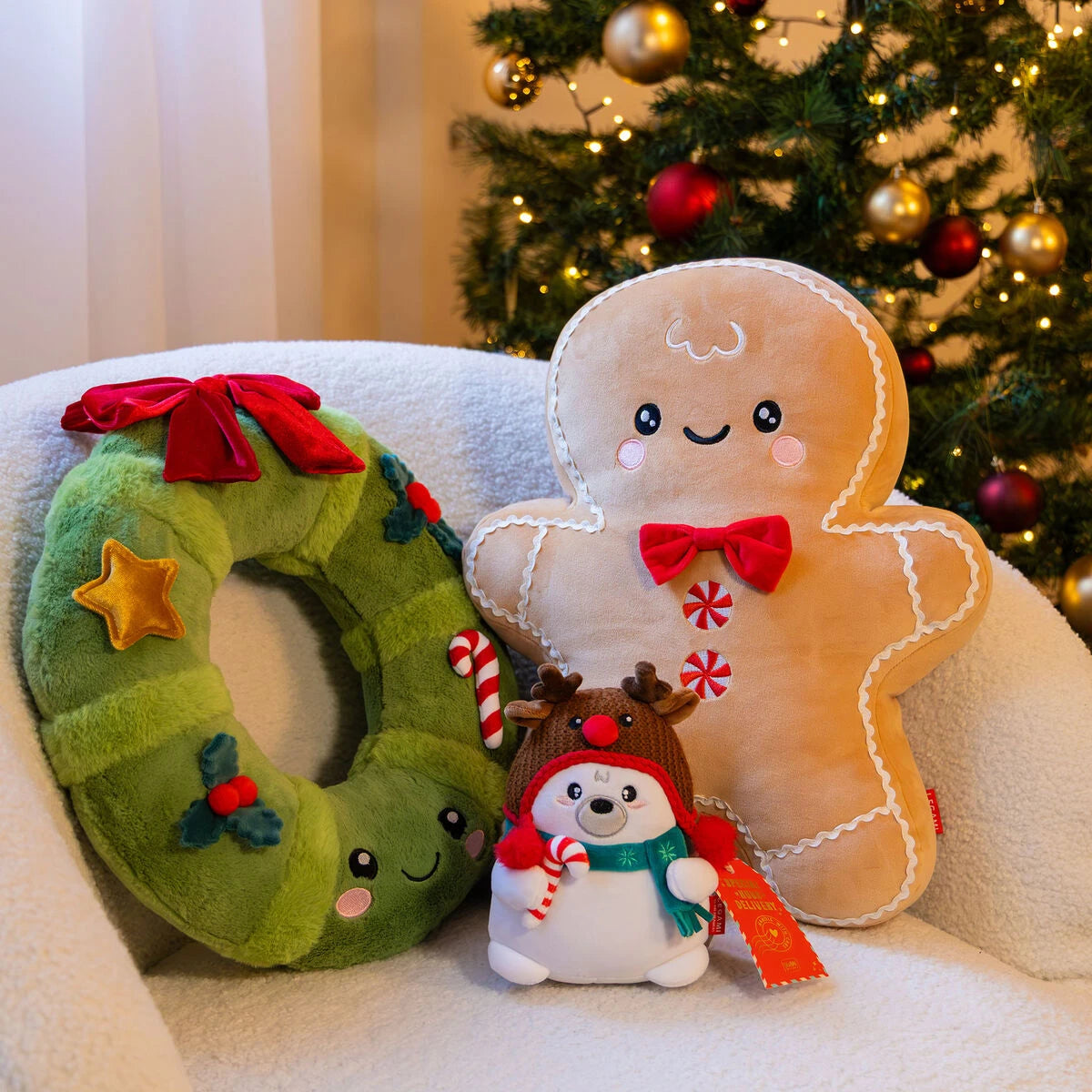 Legami - Polar Bear Noel Pelüş Oyuncak - Mini Süper Yumuşak!