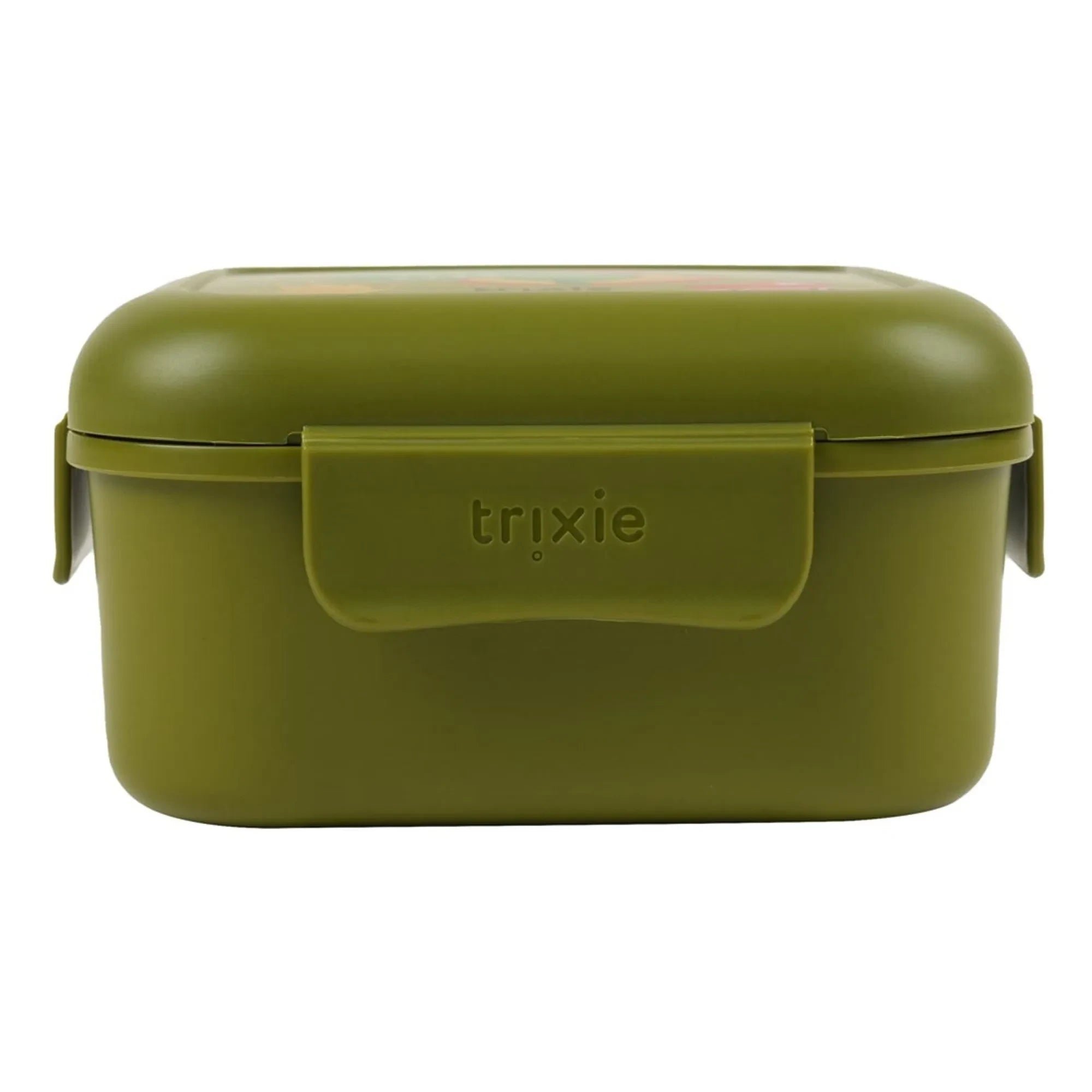 Trixie - Snack Box Clips Firefighter Mr. Dino | Green
