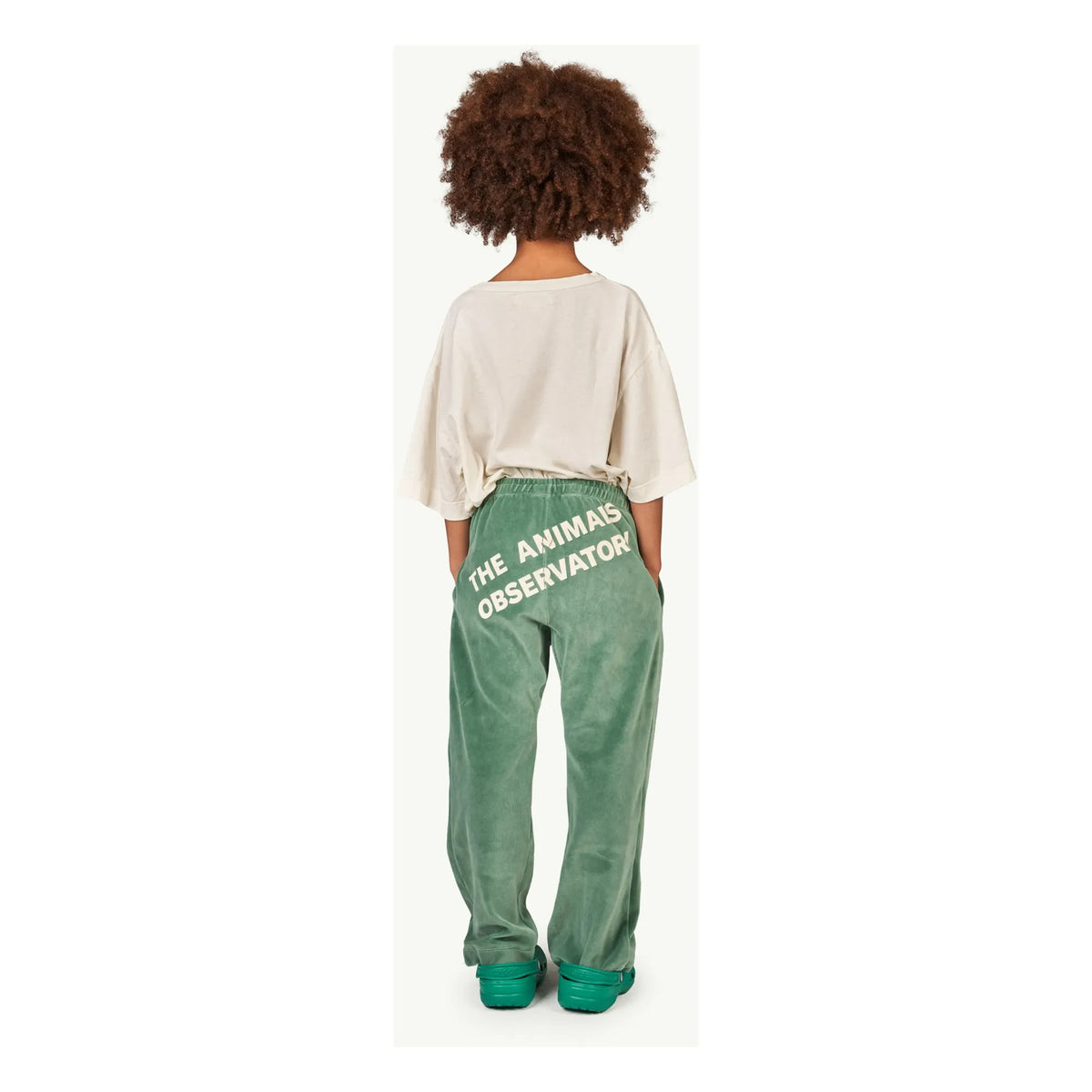 The Animals Observatory - Bukalemun Samt-Leggings | Grün