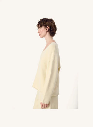 American Vintage - Nishtown Pamuk Sweatshirt | Krem