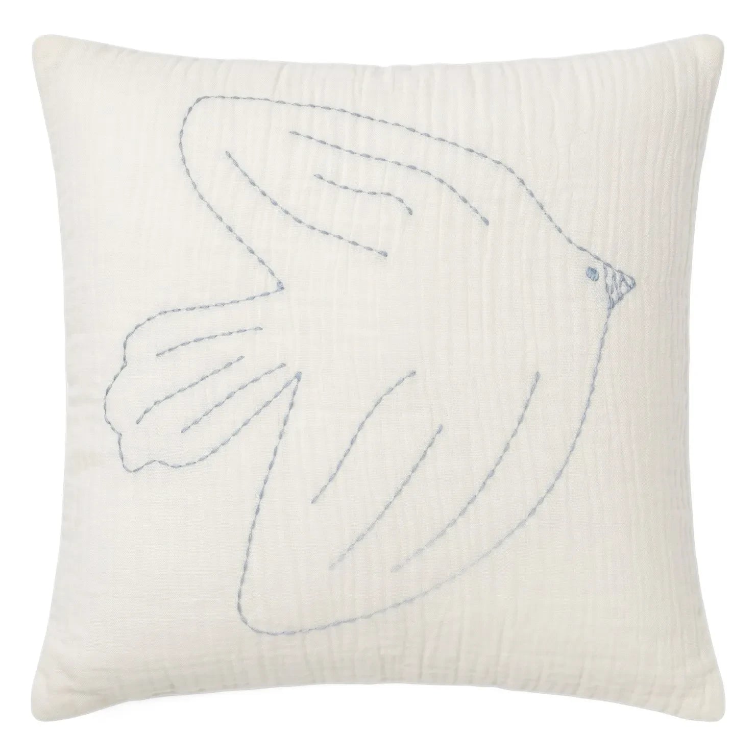 Editions Aimable - Hector Bird Cojín | Ivory Gauze