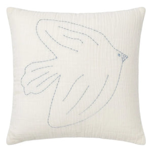 Editions Aimable - Hector Bird Cojín | Ivory Gauze
