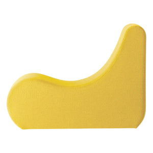Verpan - Welle 2 Lounge Sessel | Gelb