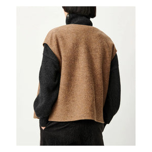 Sessùn - Chaqueta de lana Hanzo | Beige