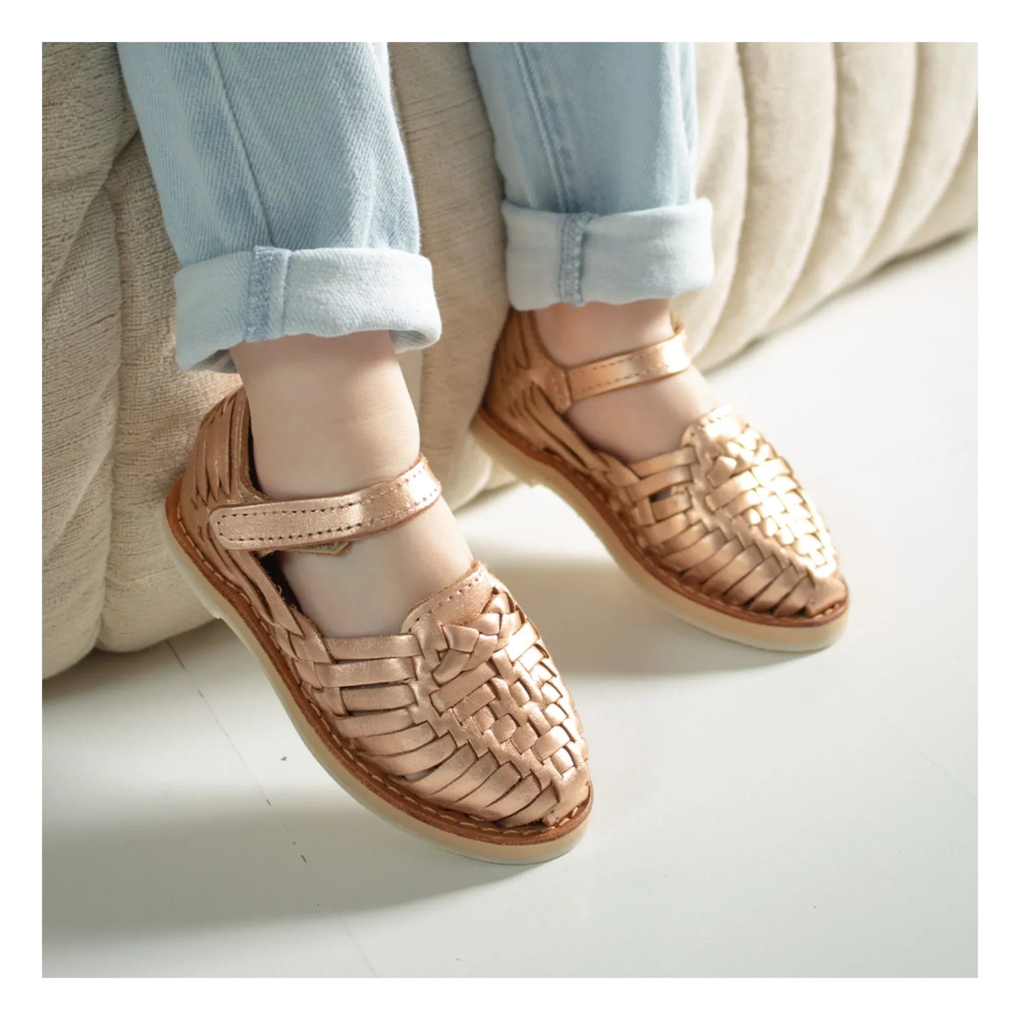 Mapache - Alegria Sandalen | Roségold