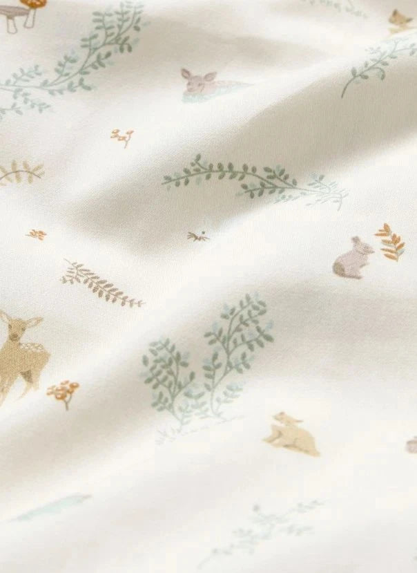 Cam Cam - Woodland Bettwäsche Set | Ecru