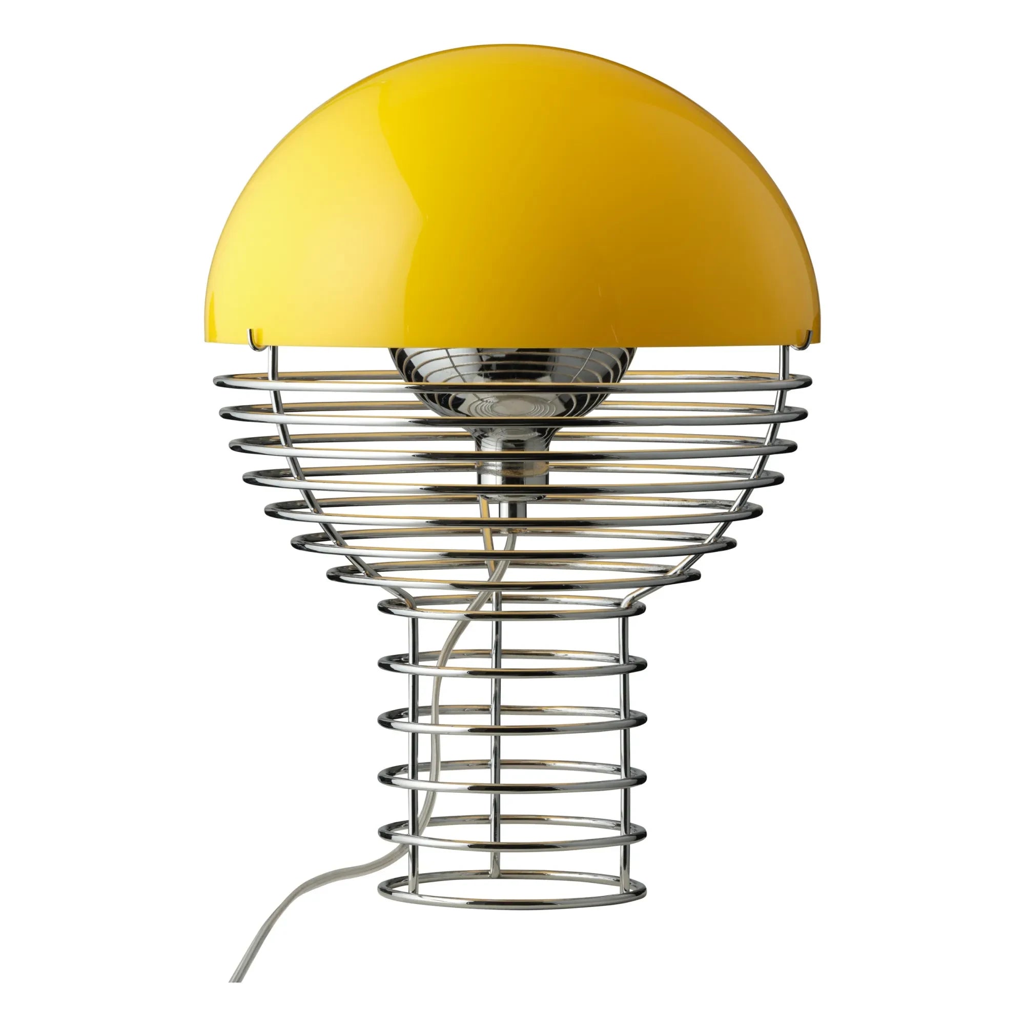 Verpan - Wire masa lambası - Verner Panton | Sarı