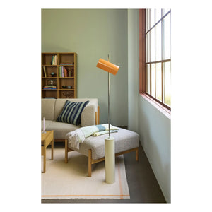 Hübsch - Orangefarbene Reflektor-Stehlampe