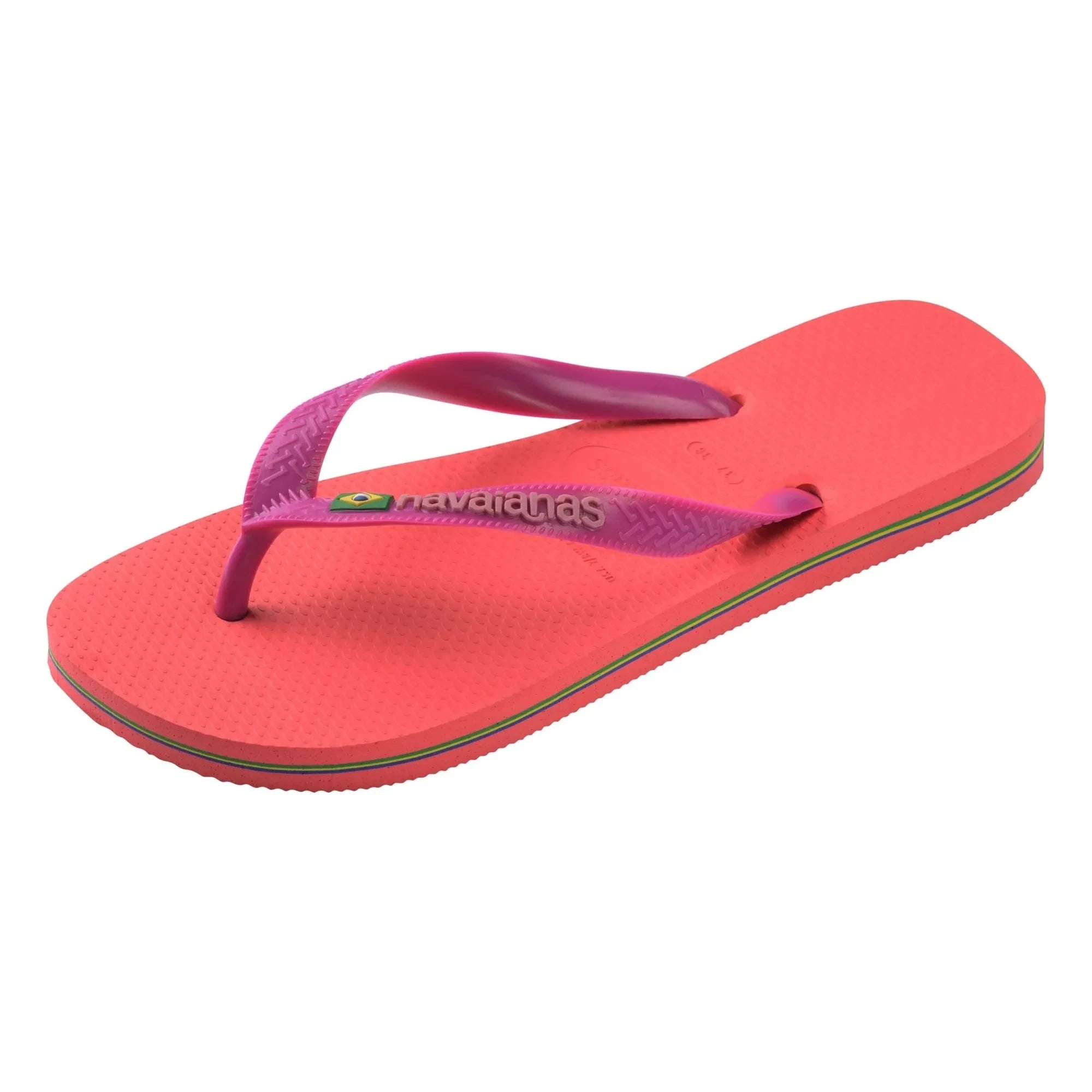 Havaianas - Brasil Logo parmak arası terlik | Mercan