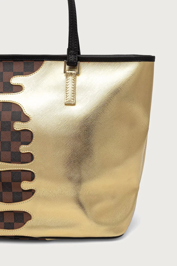 Sprayground - Brown Shark Shoulder Bag for Women in Paris 910T9345NSZ