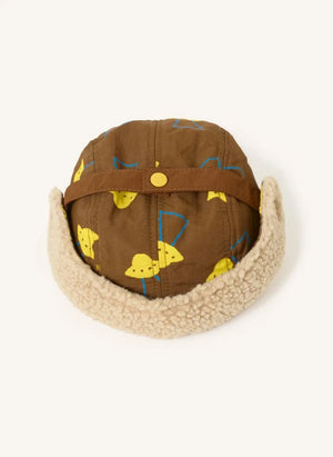Bobo Choses - Sherpa Cap Soucoupes Recycelte Faser | Braun