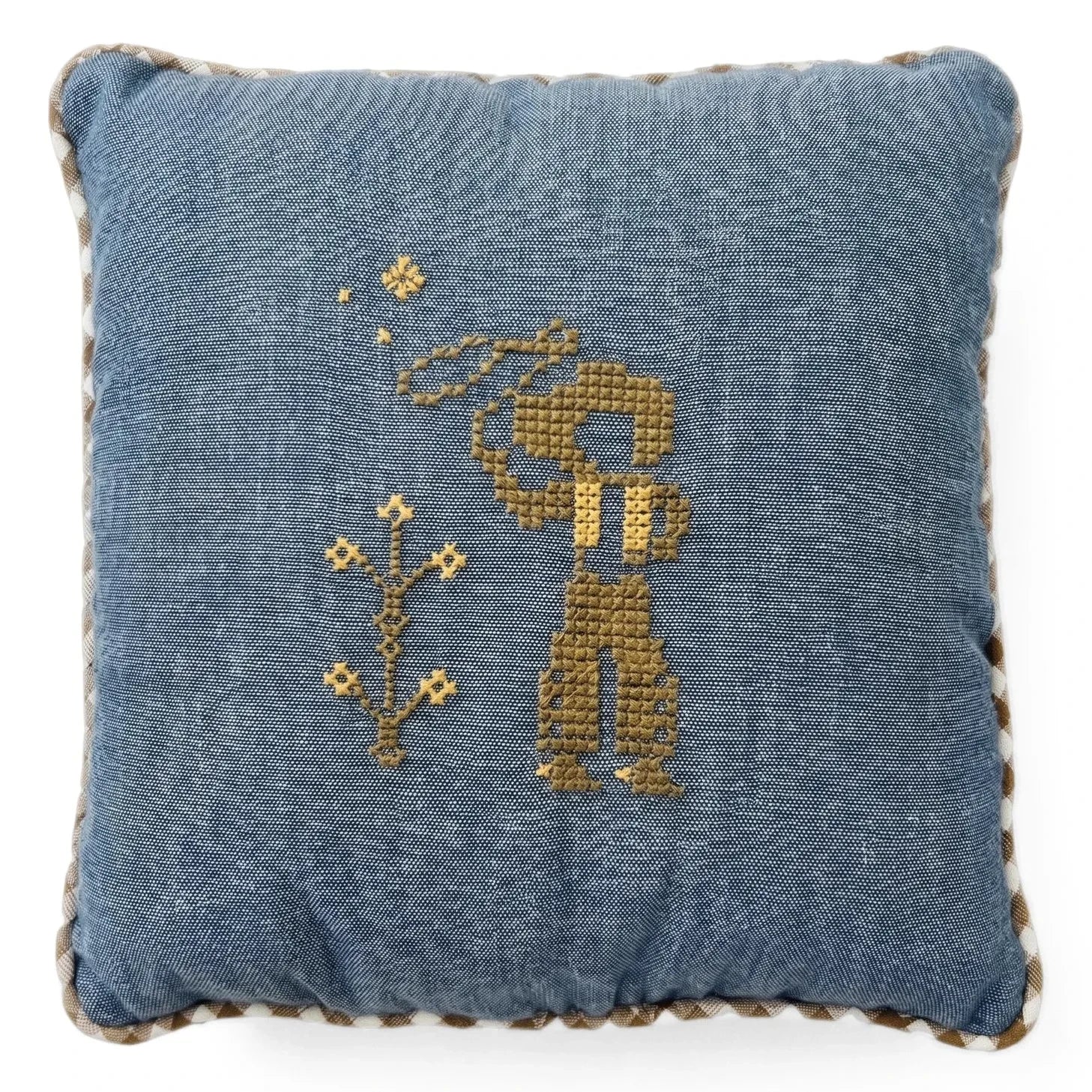 Editions Aimable - Cowboy Clovis almohada | Azul Chambray