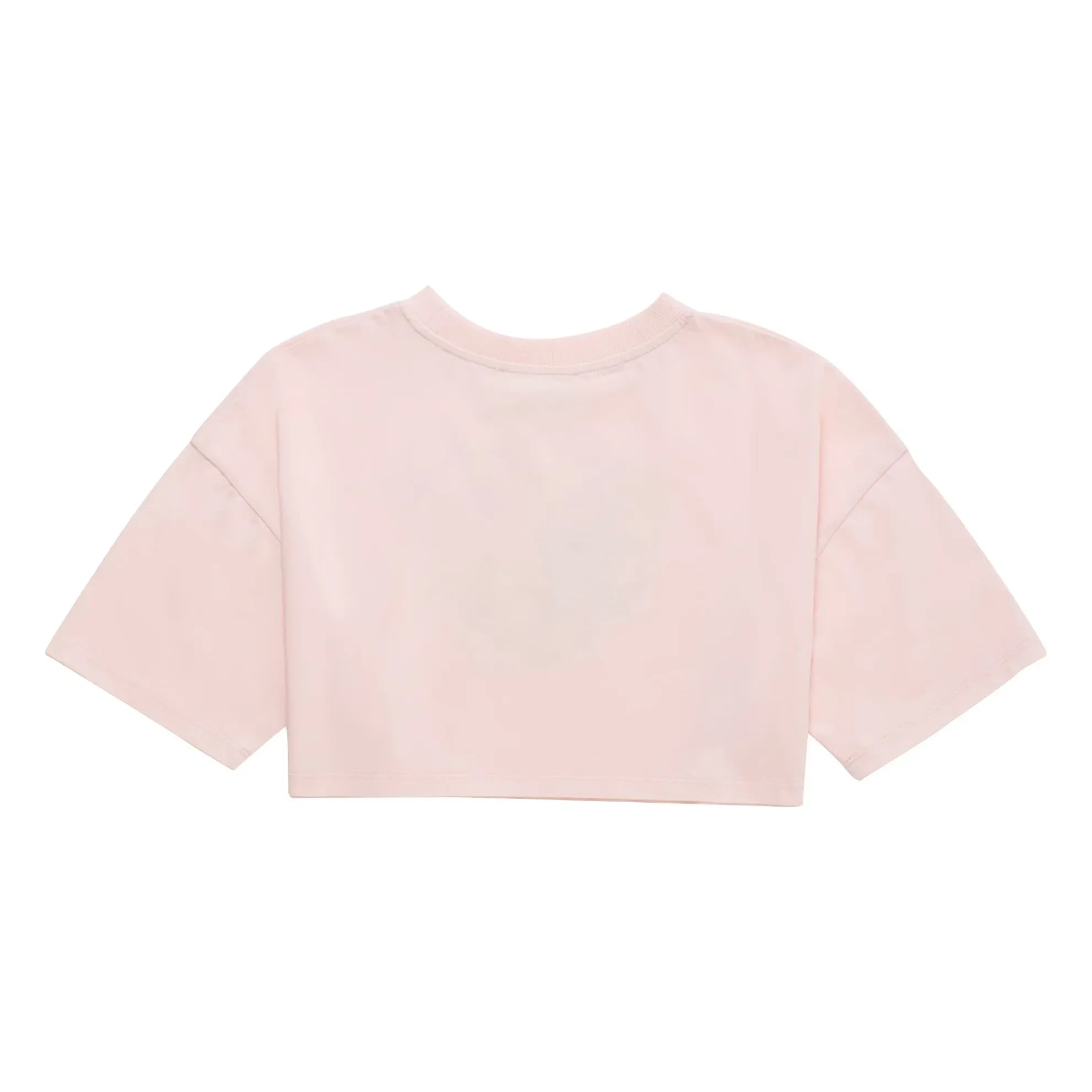 Maison Mangostan - Birds Crop T-shirt | Soluk Pembe