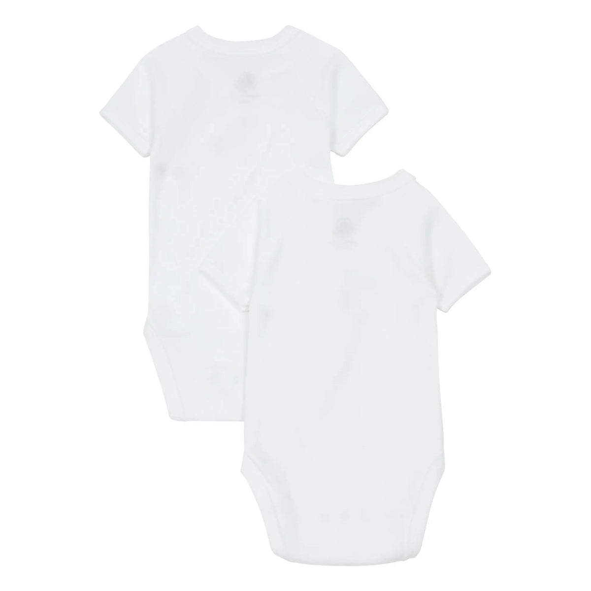 Petit Bateau - Yenidoğan Çapraz Askılı Tulum Seti - 2'li | Beyaz