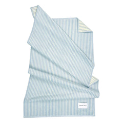 Maison Deux - Striped beach towel | Blue
