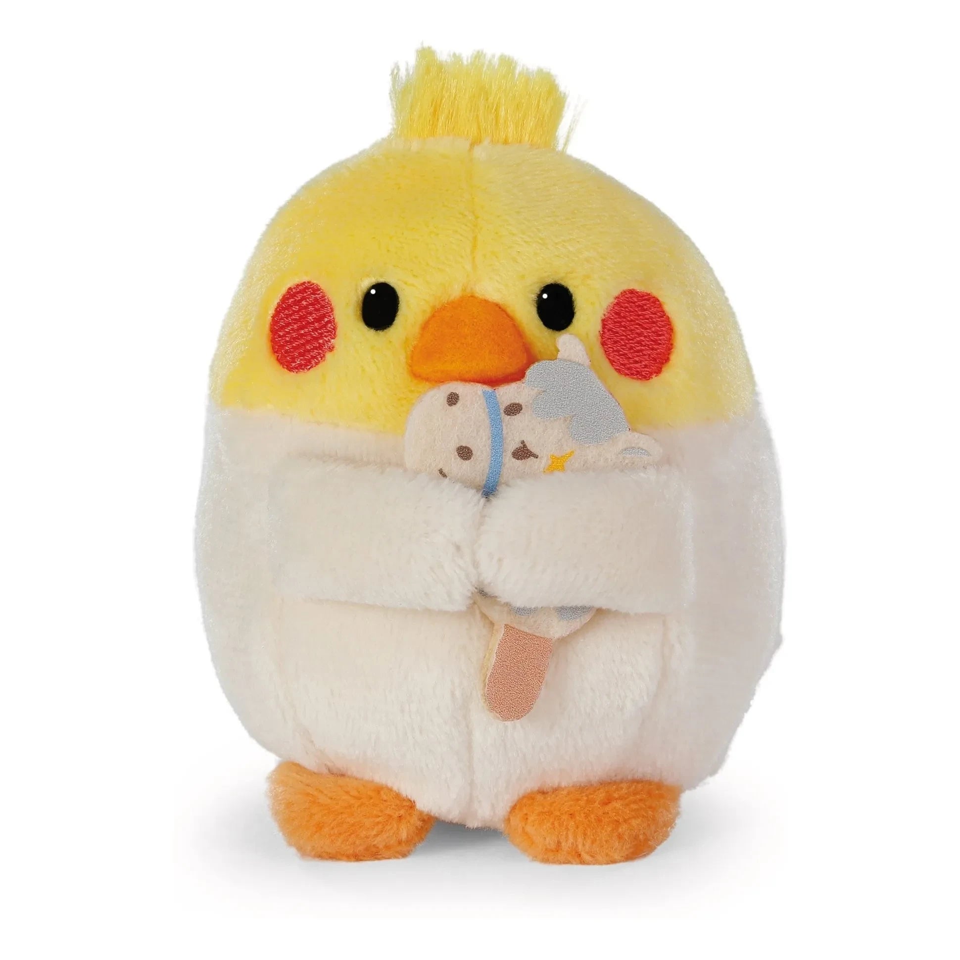 Nici - Knight Kostümlü Chipsy muhabbet kuşu peluşu | Gri
