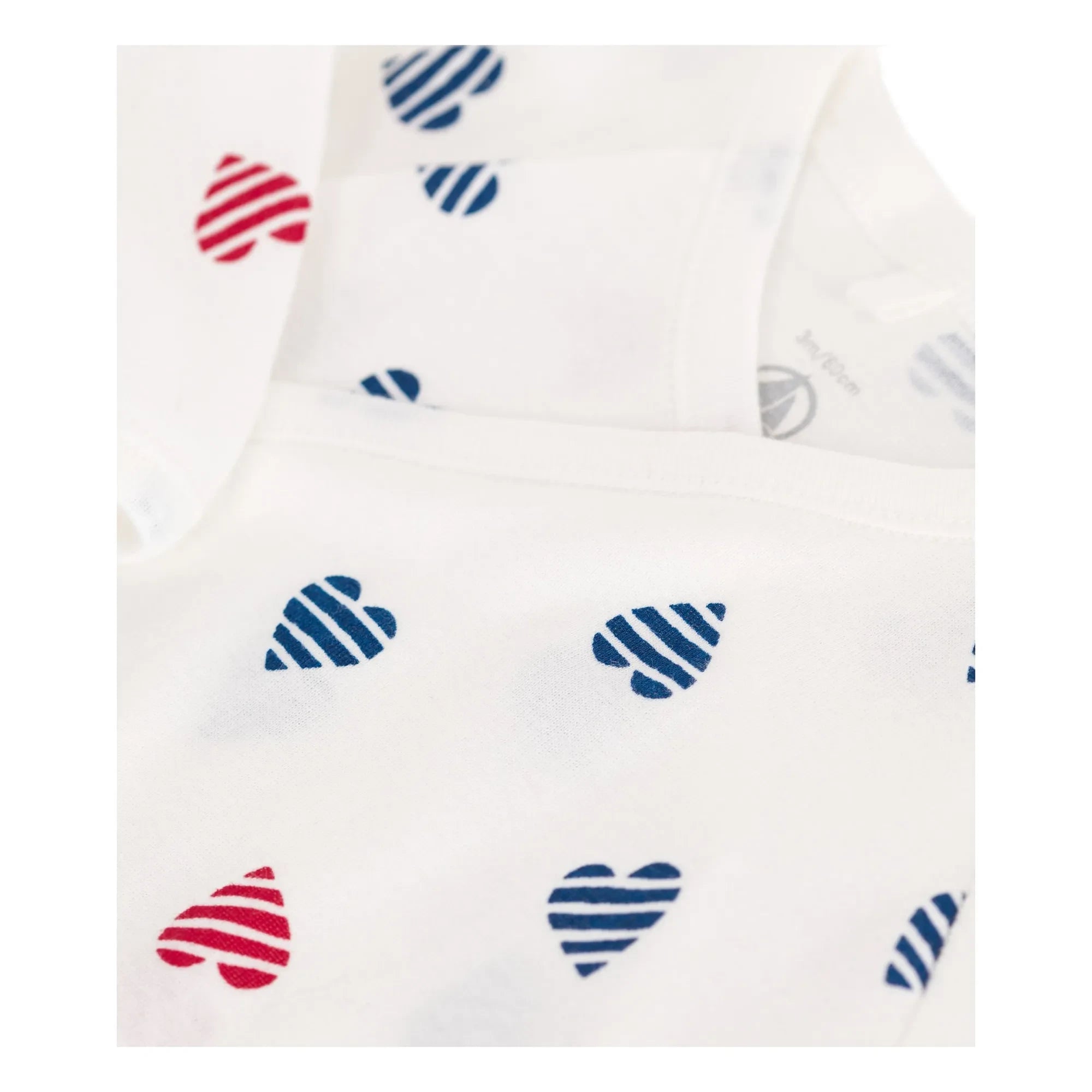 Petit Bateau - Schlafanzug aus Bio-Baumwolle Baye | Ecru