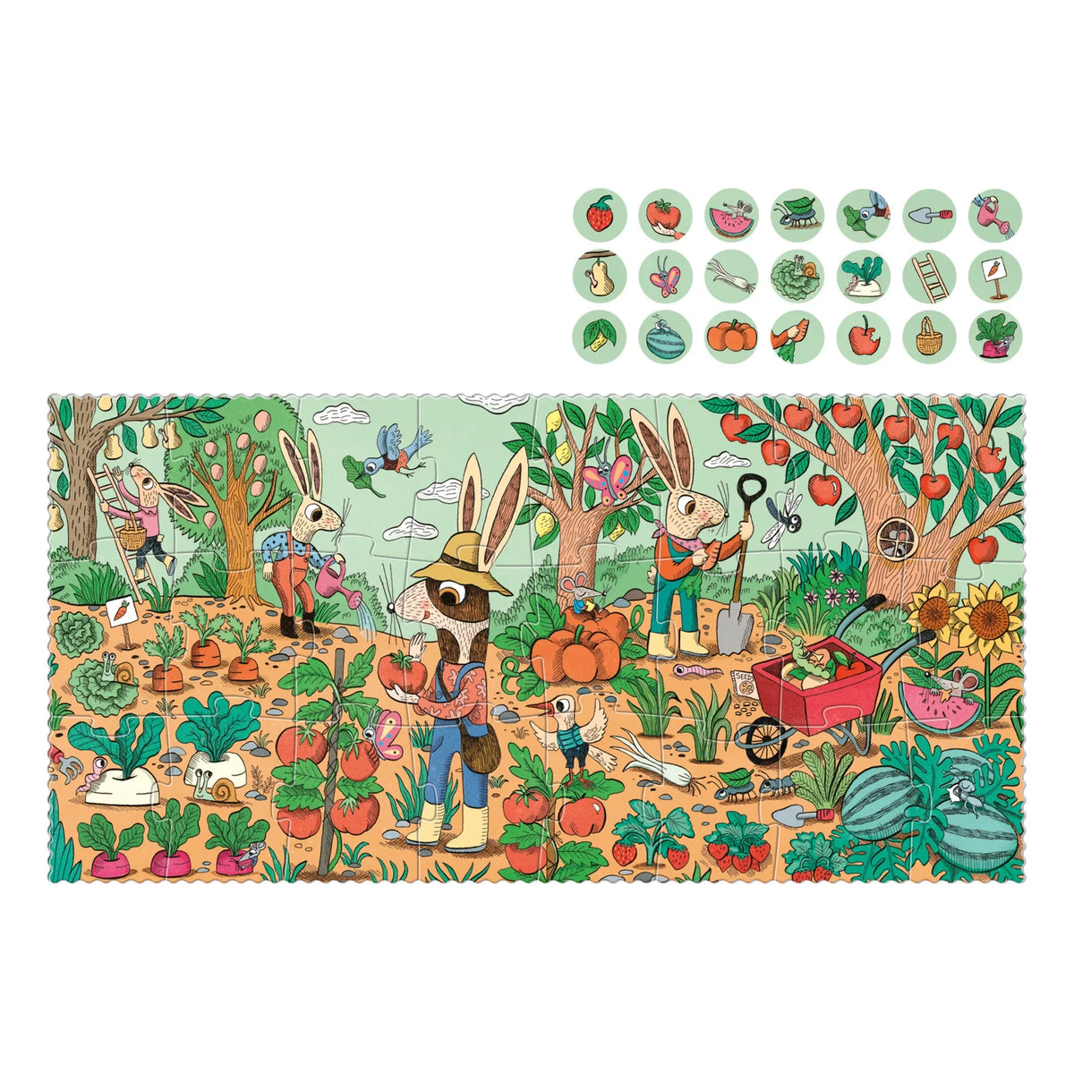Londji - Rompecabezas El Jardín del Conejo - 24 Piezas
