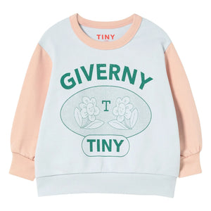 Tinycottons - Sweat Giverny The Place To Be Organic Cotton | Light Blue