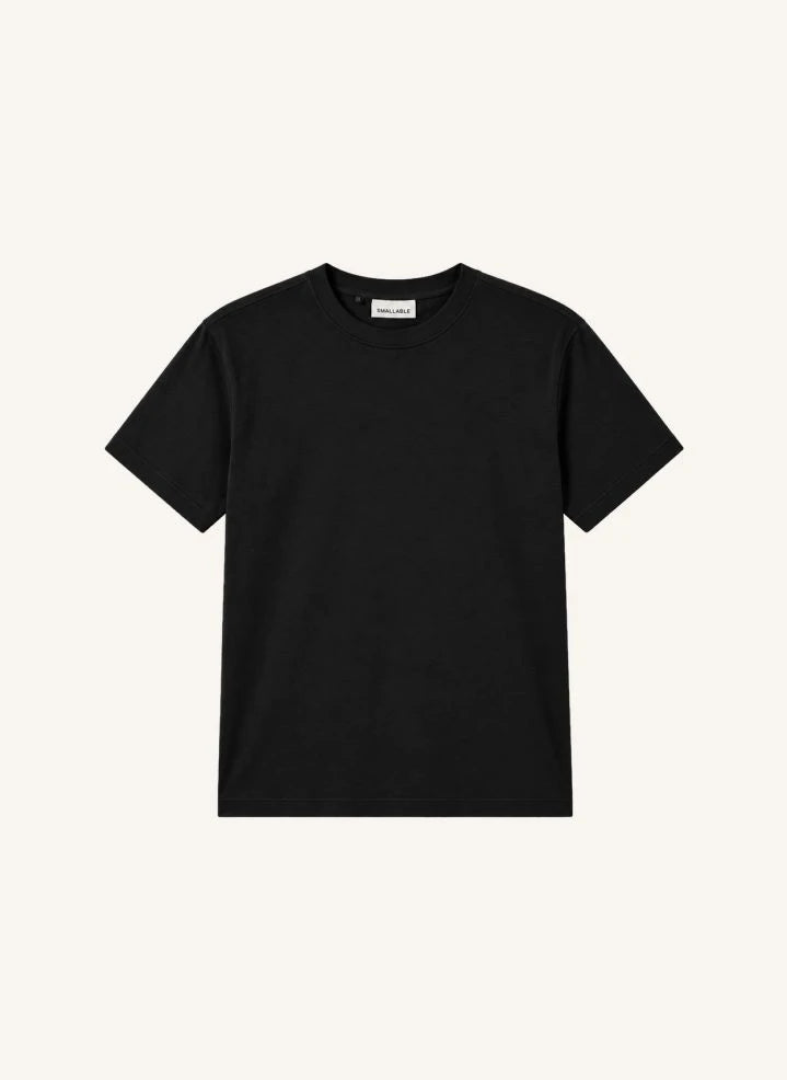 Smallable Man - Solal Organik Pamuk Tişört | Siyah