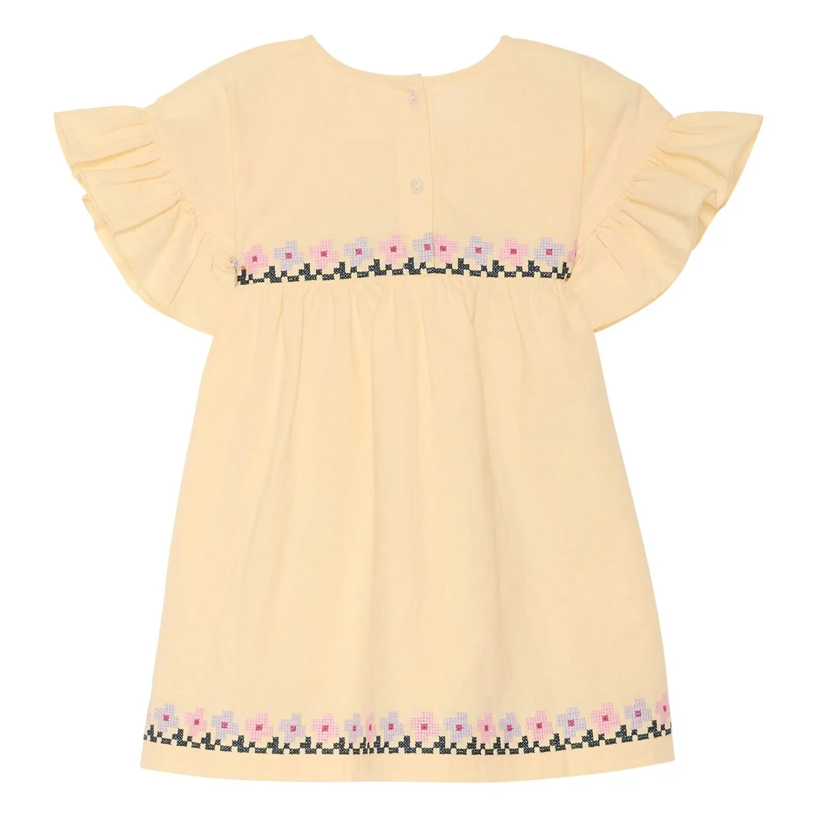 SISSEL EDELBO - Ohio Bio-Baumwollkleid - Kinderkollektion | Hellgelb