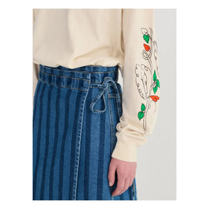 Bobo Choses - Denim Bio-Baumwoll-Rock | Blau