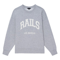 Rails - Sudadera The Varsity | Heather Gri